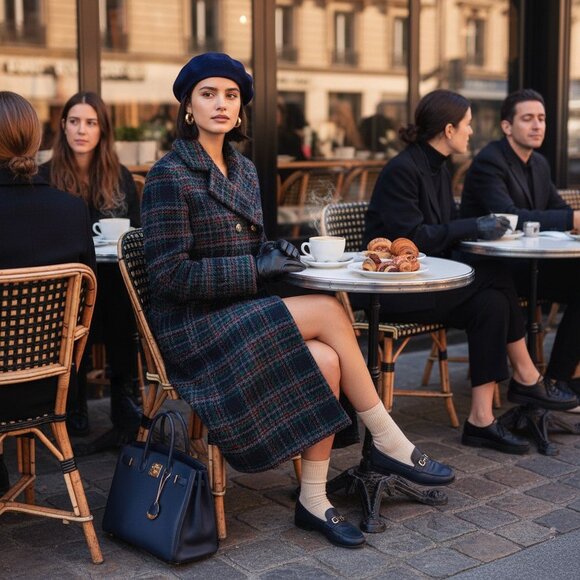 Marc Jacobs Coat Authentic Rare Plaid Wool Tweed Double-Breasted EUC - Picture 4 of 8